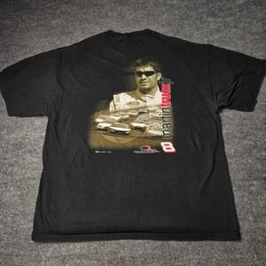 Chase Authentics Martin Truex Jr Racing T-Shirt Mens L Black Nascar
